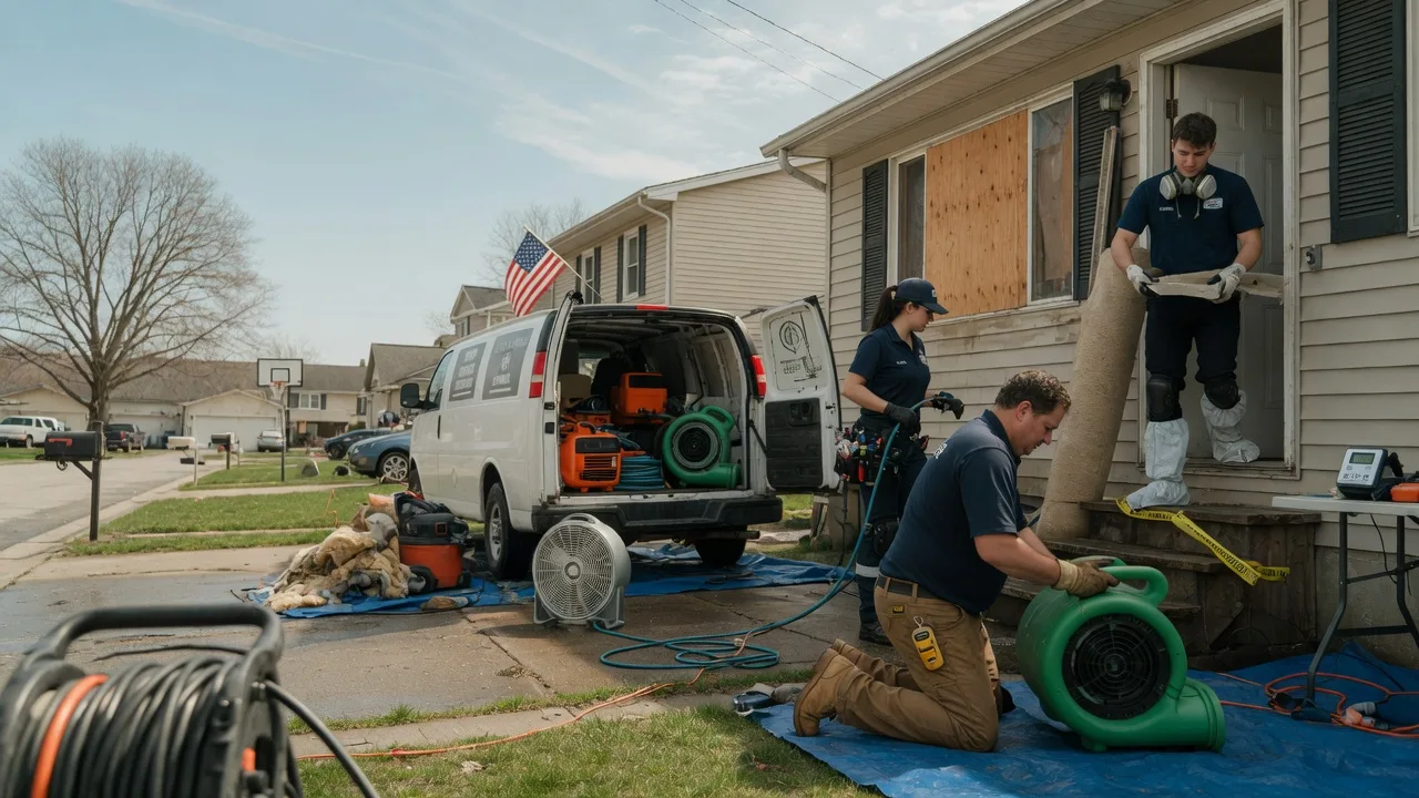 Water Damage Restoration in Sherman, TX near me